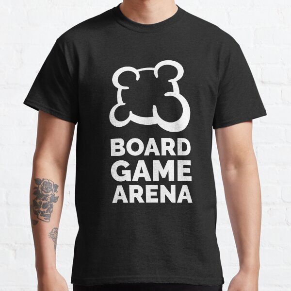 BGA white logo T-shirt classique