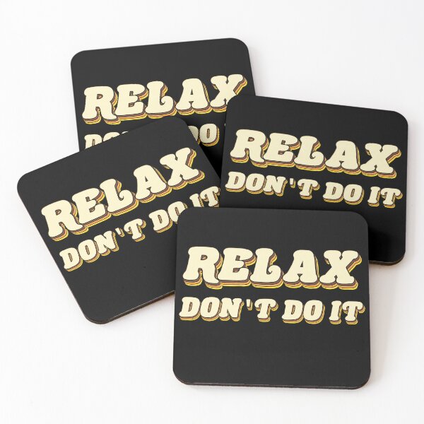 Item preview, Retro Relax Don't Do It Funny 80's designed and sold by edwardecho.