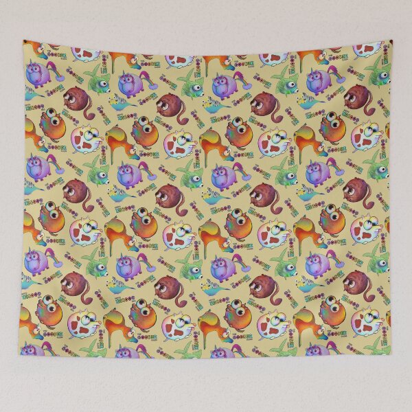 Item preview, The Goober Gang Pattern (Yellow) designed and sold by GooberAdventure.