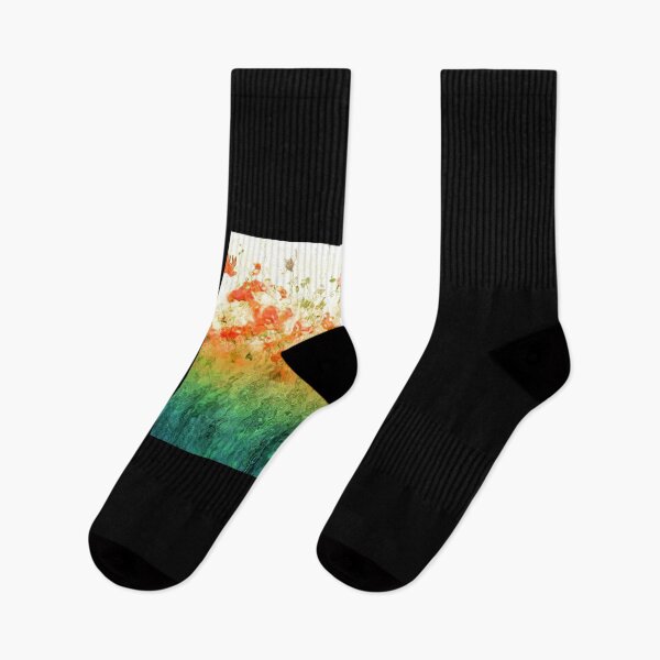 Item preview, Legging Amapolas esmeralda designed and sold by donniejeanjr6.