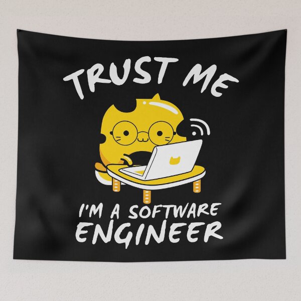 Item preview, Trust me i am a software engineer designed and sold by marunstudio.