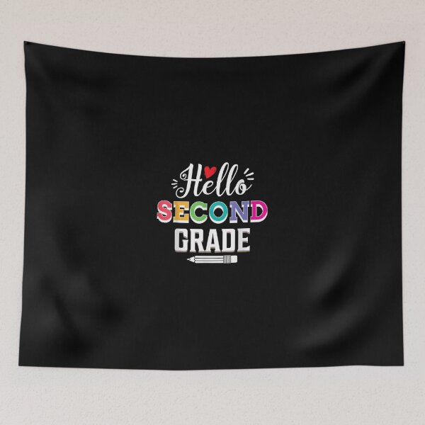 Item preview, Hello Second grade Teacher Student 2nd Grade Back To School T-Shirt designed and sold by AglerMiles.