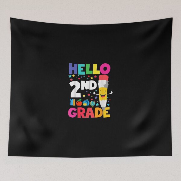 Item preview, Hello Second Grade Team 2nd Grade Back to School Teacher Kid T-Shirt designed and sold by AglerMiles.