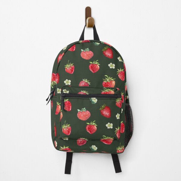 Item preview, Watercolor Strawberry Fruit and Flowers designed and sold by silviaol.