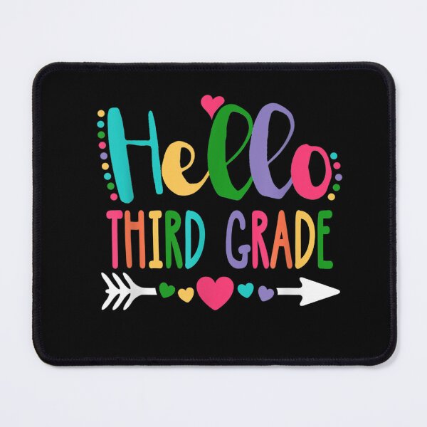 Item preview, Hello Third Grade Heart Teacher Student Back To School T-Shirt designed and sold by BrumerAdler.