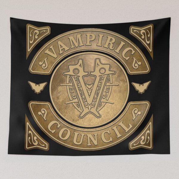 Item preview, Vampiric Council Brass Emblem designed and sold by ThomasKadmon.