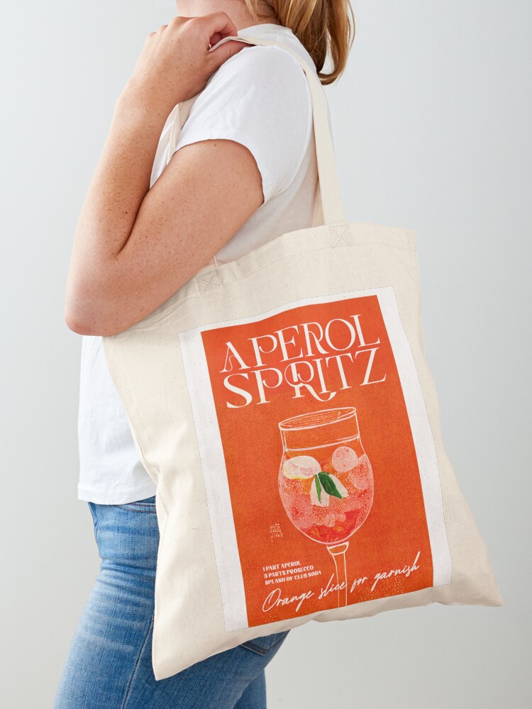 Retro Aperol Spritz Poster Art Nouveau Homebar, Kitchen Bar Prints