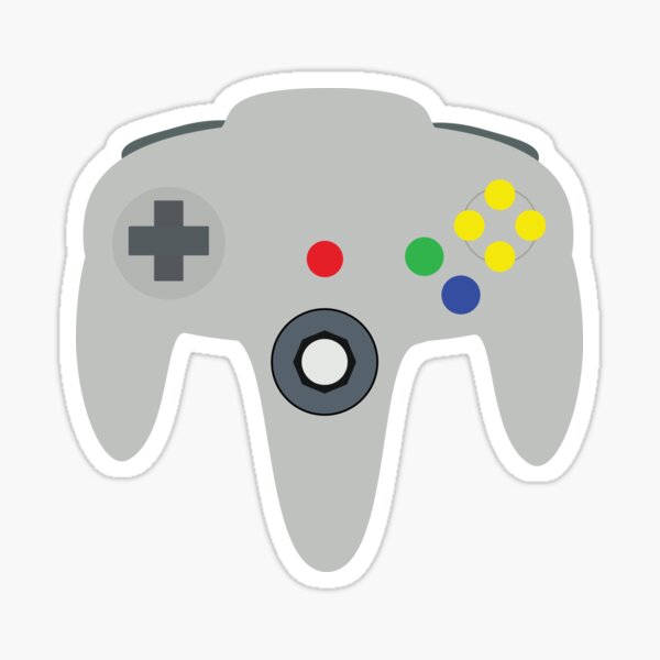 N64 Stickers Redbubble