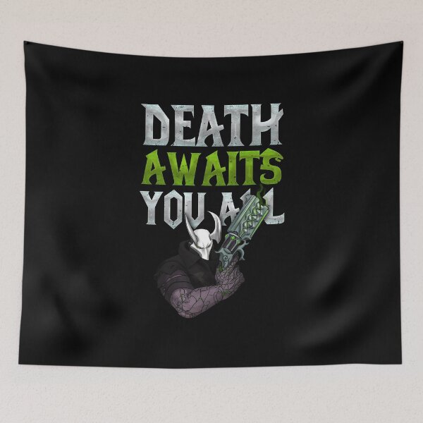 Item preview, Death awaits you all designed and sold by Retro-Freak.