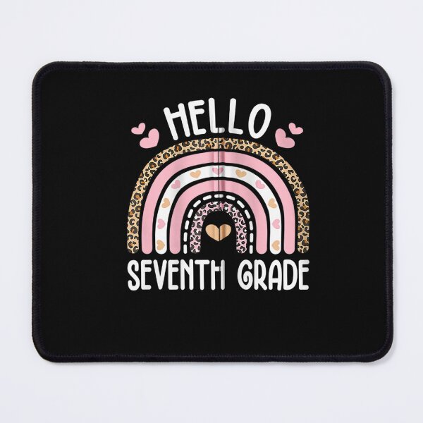 Item preview, Hello Seventh Grade Shirt Teacher Student Kid Back To School Zip Hoodie designed and sold by AglerMiles.