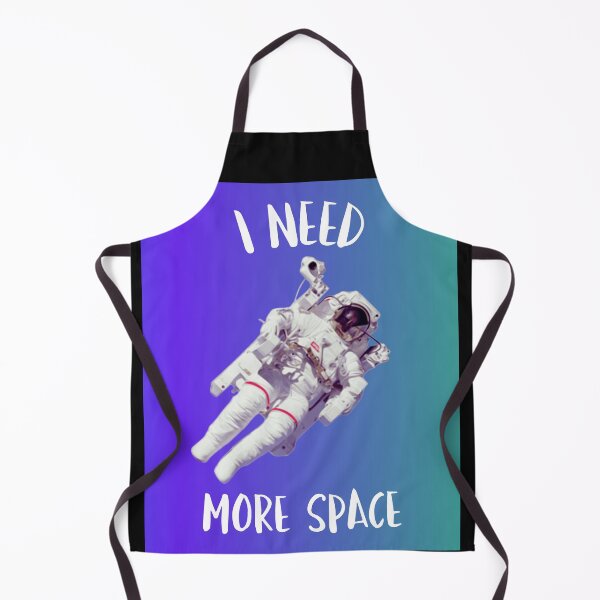 Item preview, I Need More Space Astronaut  designed and sold by ArtMeetsPizza.