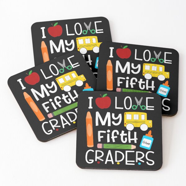 Item preview, I Love My Fifth Graders Back To School T-Shirt designed and sold by BortnerZelma.