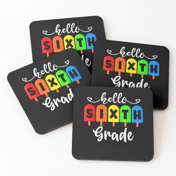 Item preview, Hello Sixth Grade Cute Back To School First Day Of School T-Shirt designed and sold by AglerMiles.