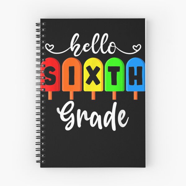Item preview, Hello Sixth Grade Cute Back To School First Day Of School T-Shirt designed and sold by AglerMiles.