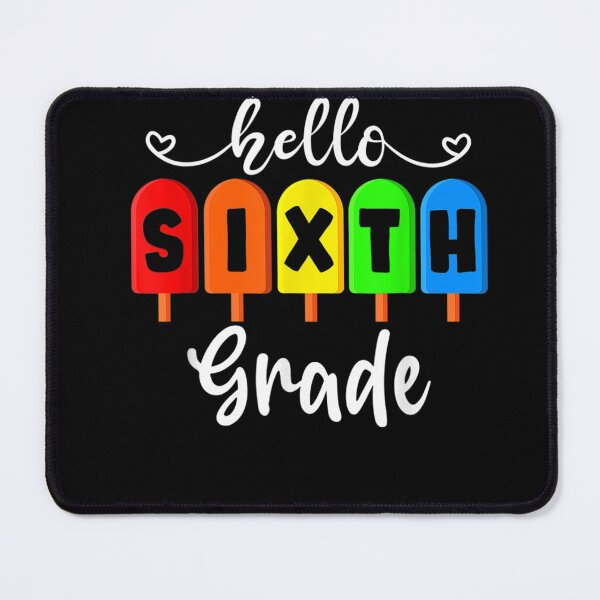 Item preview, Hello Sixth Grade Cute Back To School First Day Of School T-Shirt designed and sold by AglerMiles.