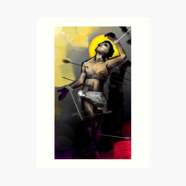 Saint Sebastian Martyrdom I Art Print