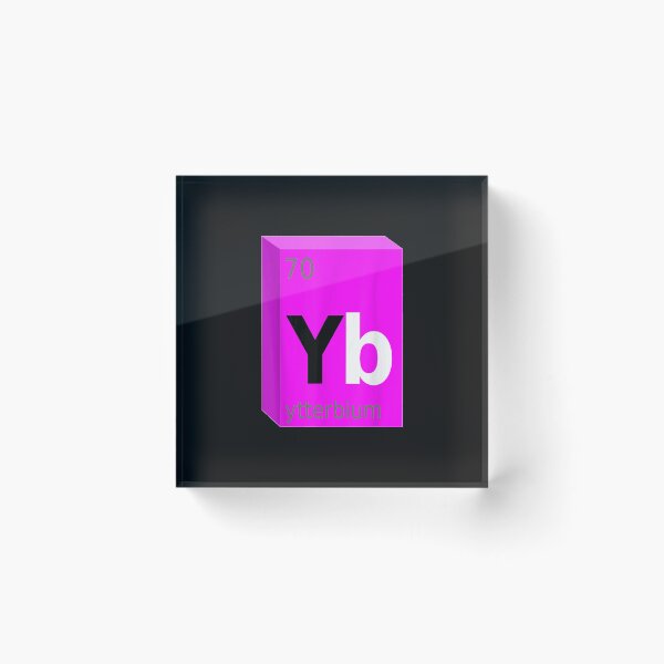 Item preview, Periodic Table Ytterbium Chemistry Yb designed and sold by krillemley4.