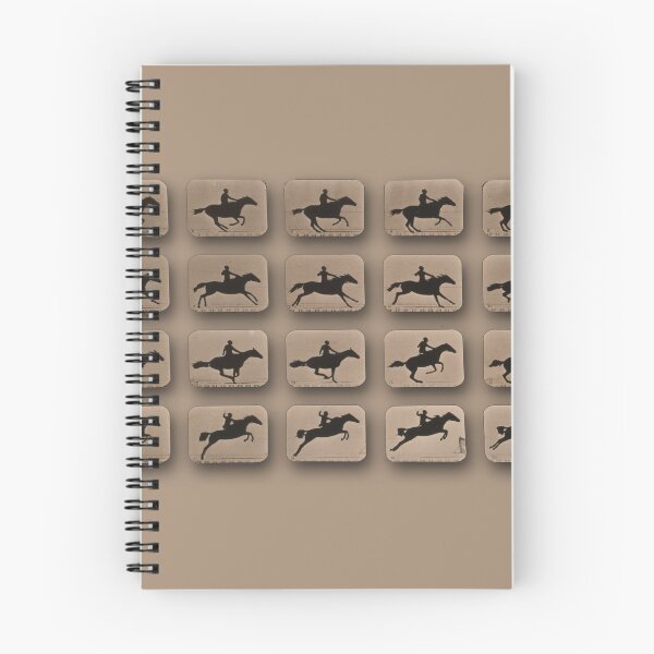 Item preview, Eadweard Muybridge – 1830-1904 – Locomotion Theory – Horse and Jump – Beige designed and sold by imageresource.