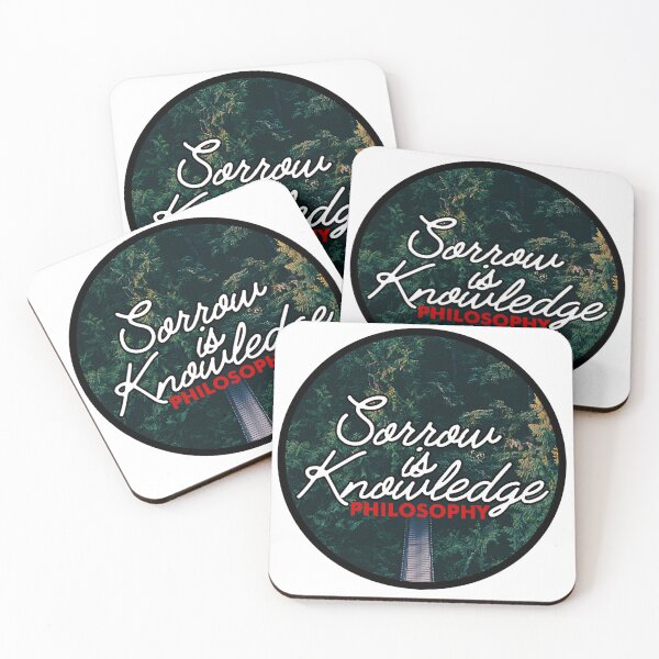 Item preview, Sorrow is Knowledge Philosophy Logo designed and sold by SorrowKnowledge.