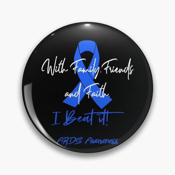 Item preview, ARDS Warrior - With Family, Friends, and Faith - I BEAT IT! designed and sold by Robbsyn.