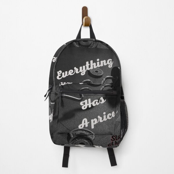 Item preview, every thing has a price - كل شي له مقابل - stay at home- pain - hero designed and sold by Himarooma.