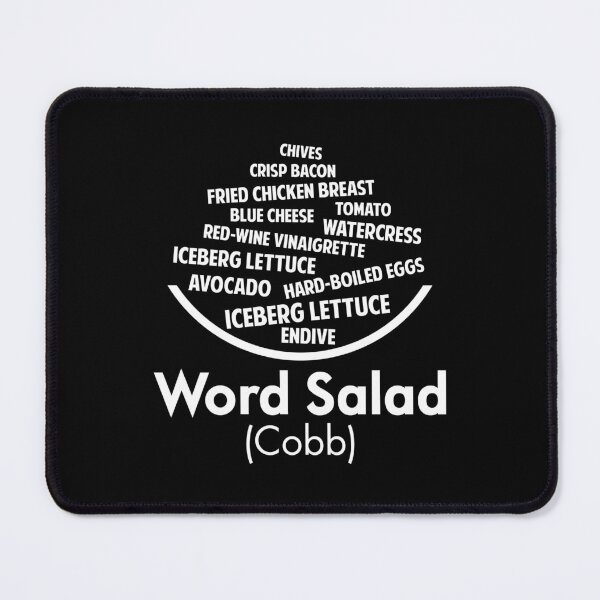 Item preview, Word Salad Cobb designed and sold by twHistory.