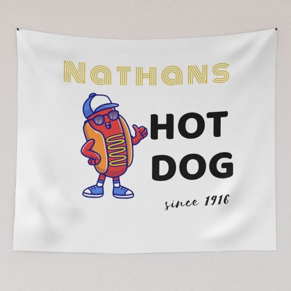 Item preview,  nathans hot dog designed and sold by byrne-ma.
