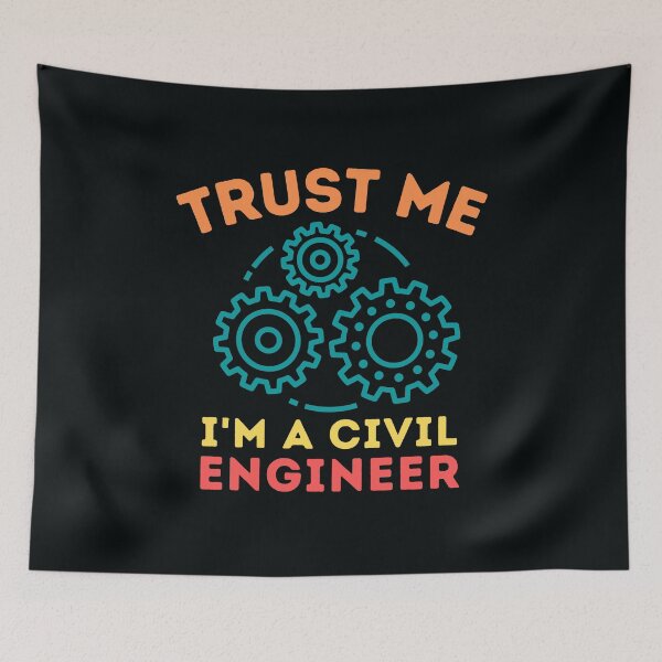 Item preview, Trust me i am a civil engineer designed and sold by marunstudio.