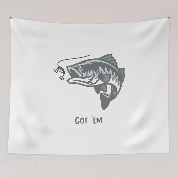 Item preview, Fish - got 'em designed and sold by DRJProds-Merch.