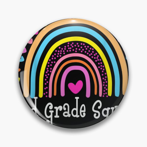 Item preview, Hello Team 2nd Grade Squad Back to School Teacher Rainbow T-Shirt designed and sold by AglerMiles.