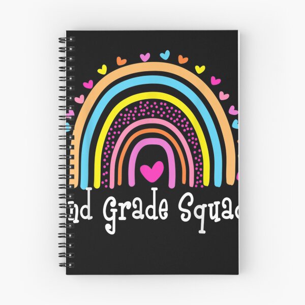 Item preview, Hello Team 2nd Grade Squad Back to School Teacher Rainbow T-Shirt designed and sold by AglerMiles.