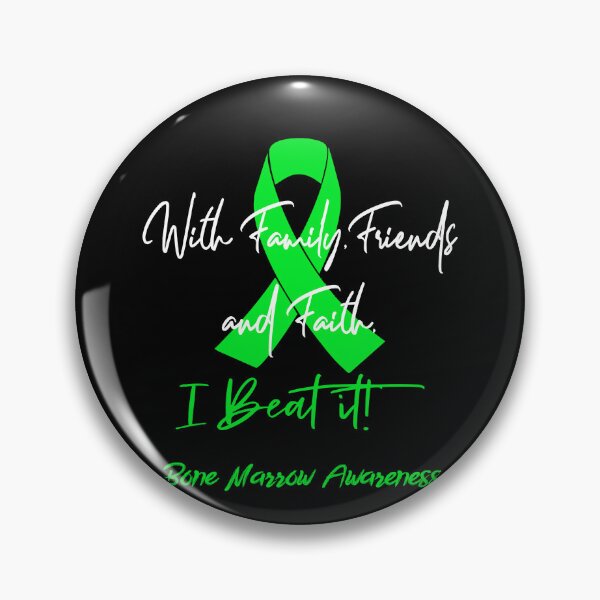 Item preview, Bone Marrow Warrior - With Family, Friends, and Faith - I BEAT IT! designed and sold by Robbsyn.