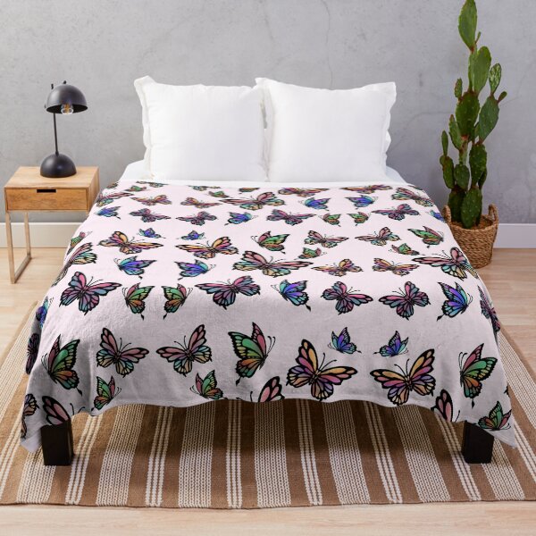 Item preview, The Butterfly World in fabric seamless pattern designed and sold by MyMemoriesArts.