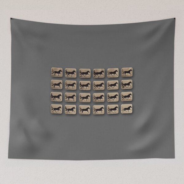 Item preview, Muybridge - Locomotion Theory 1 - Horse and Cart - Grey designed and sold by imageresource.