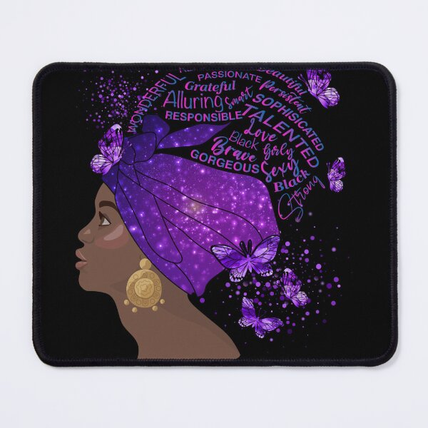 Item preview, Black Women Afro Queen Melanin Girl Queen designed and sold by AmyShort54.