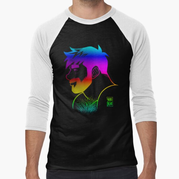 ADAM LIKES RAINBOWS - GAY PRIDE Baseball ¾ Sleeve T-Shirt