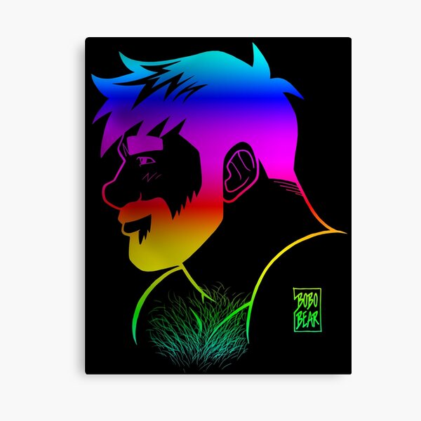 ADAM LIKES RAINBOWS - GAY PRIDE Canvas Print