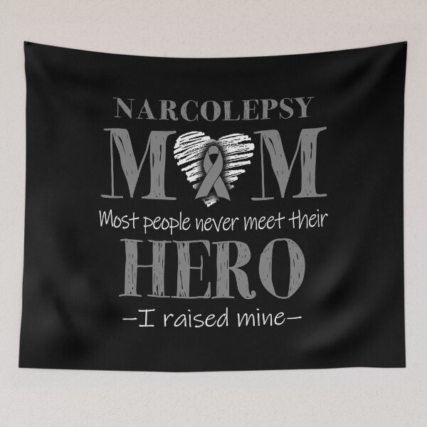 Item preview, Proud Narcolepsy Mom HERO I Raised Mine designed and sold by Mnrshirley.