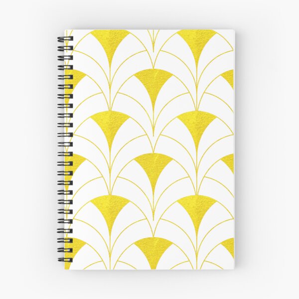 Item preview, Contemporary Art Deco Pattern In Yellow And White designed and sold by DEC02.