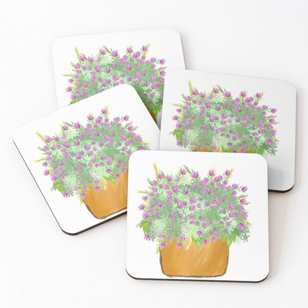 Item preview, Purple flowers designed and sold by abbyghanayem.