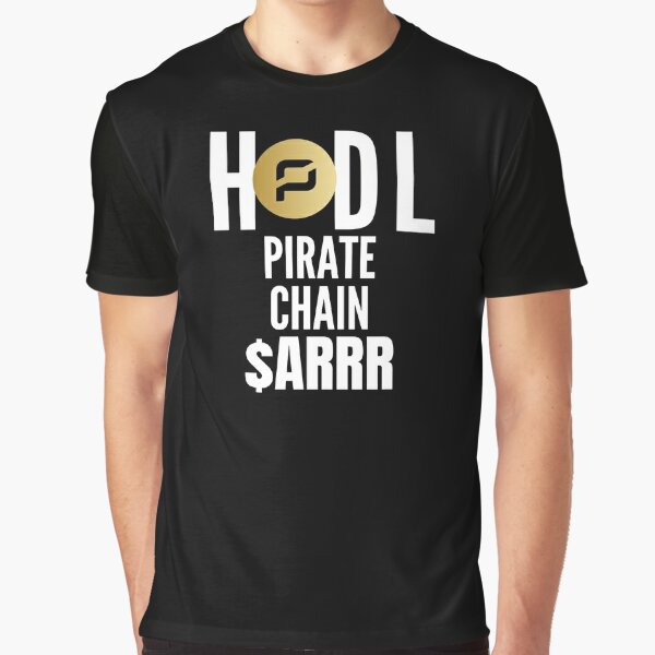 Pirate Chain Hodl Graphic T-Shirt