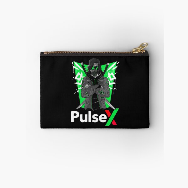 Item preview, PulseX PLSX Crypto Logo Hex Pulse designed and sold by design880.