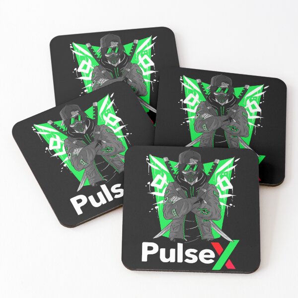 Item preview, PulseX PLSX Crypto Logo Hex Pulse designed and sold by design880.