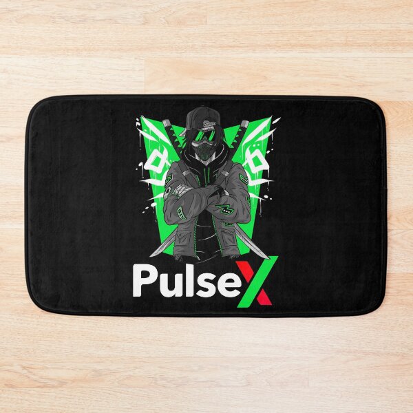 Item preview, PulseX PLSX Crypto Logo Hex Pulse designed and sold by design880.