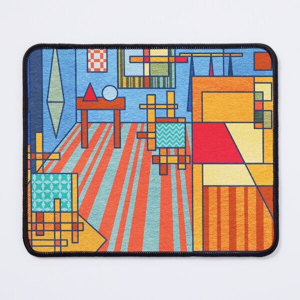 Item preview, Van Gogh's Room in Abstract Geometry designed and sold by Jen Du.