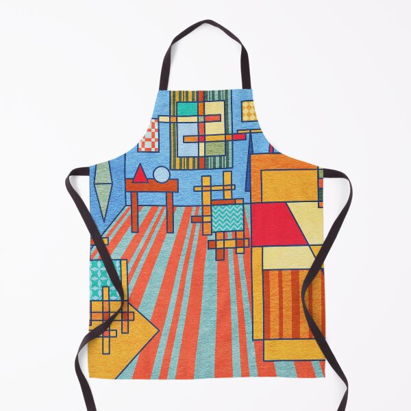Item preview, Van Gogh's Room in Abstract Geometry designed and sold by Jen Du.