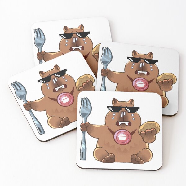 Item preview, Capybara Holding Potato  designed and sold by Mino Shop.