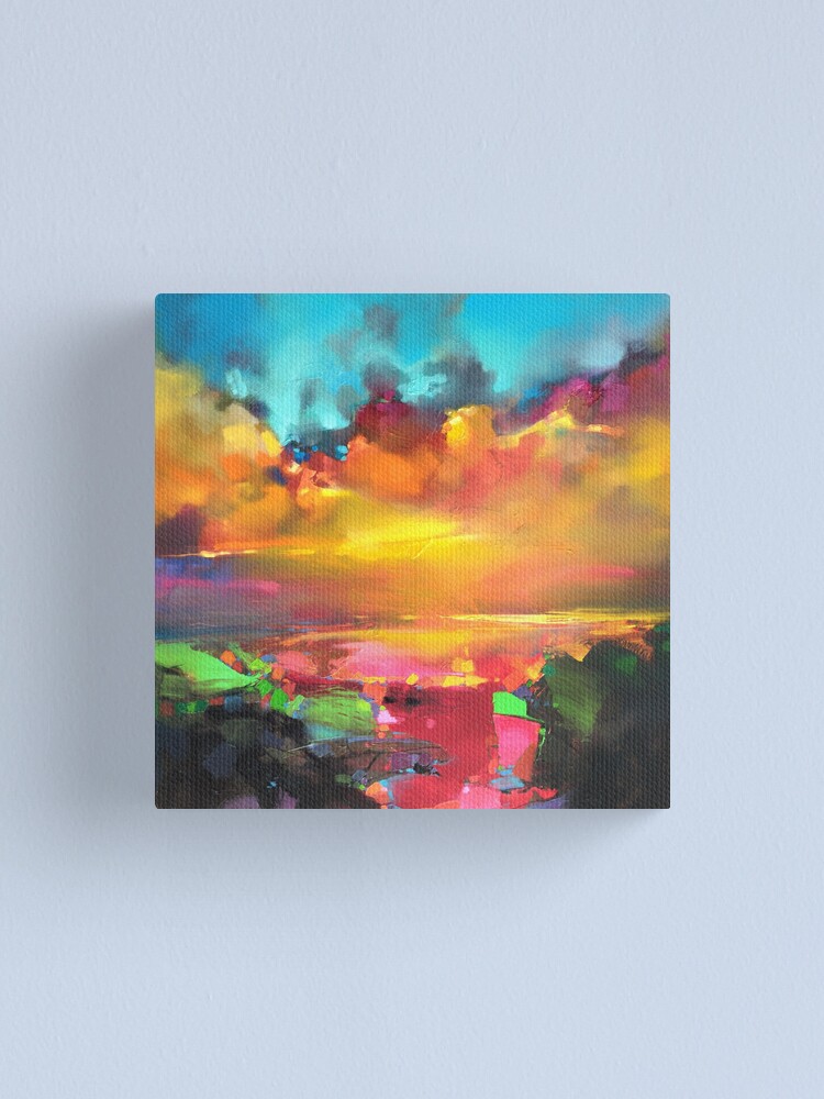Alternate view of Consonance and Dissonance Canvas Print