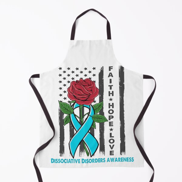 Item preview, Faith Hope Love Dissociative Disorders Awareness American Flag designed and sold by Kohend.