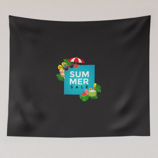 Item preview,  T-shirt  hello  summer  sale black cape designed and sold by Artiste_Design Shop.